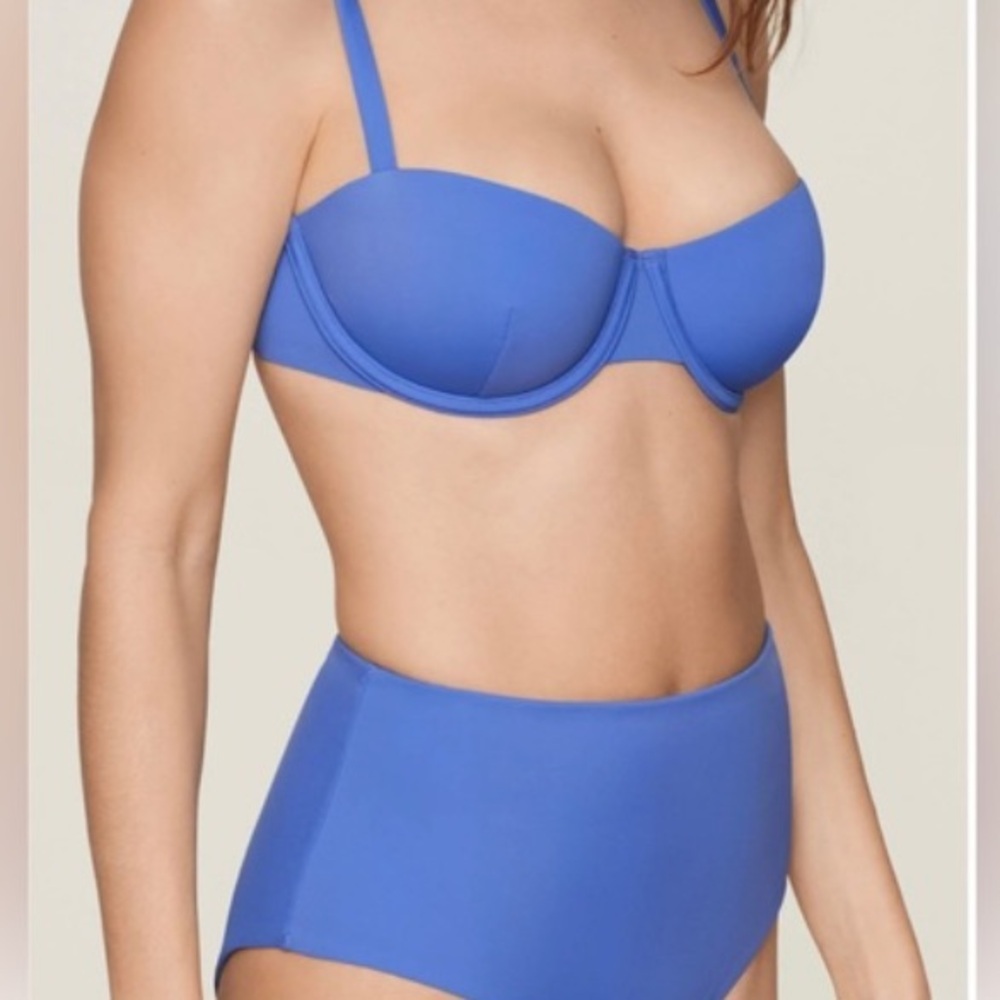 CUUP Swim Balconette top and Highwaist bottom